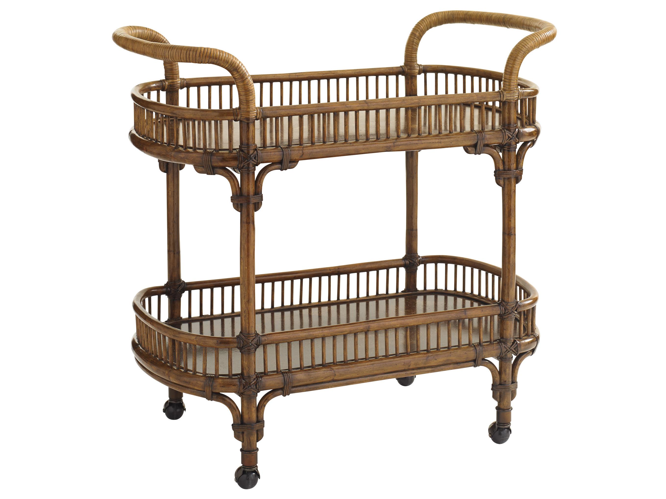 Tommy Bahama Home Bali Hai 593862 Veranda Bar Cart Baer's Furniture